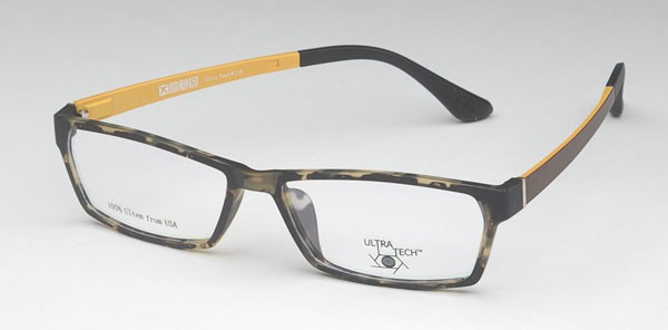 Ultra Tech UT118 Eyeglasses, 3 - Satin Tort/Brown