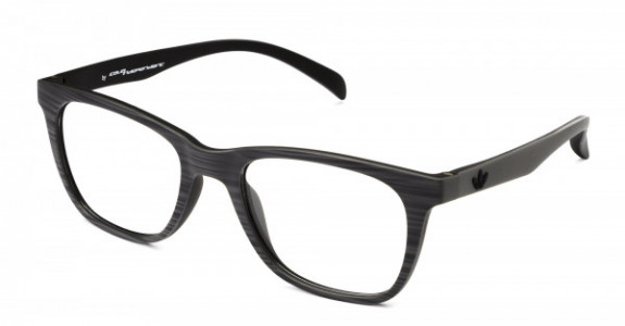 adidas Originals AOR008O Eyeglasses, Grey Brush Effect .BHS.071