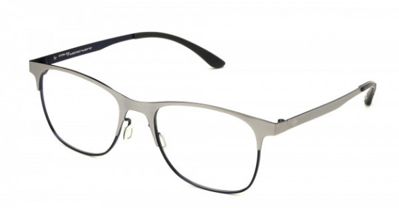 adidas Originals AOM001O Eyeglasses, Silver/ Blue .075.022