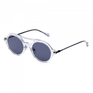 adidas Originals AOK004 Sunglasses, Crystal (Mirrored/Blue) .012.000