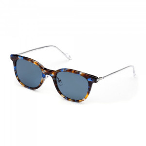 adidas Originals AOK003 Sunglasses, Havana Multicolor + Plr (Full/Blue) .149.PLR