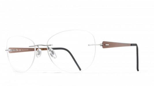 Blackfin Alamere Eyeglasses, Silver & Brown - C721