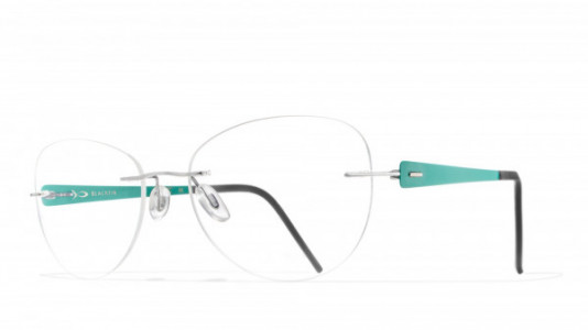 Blackfin Alamere Eyeglasses, Silver & Green - C714