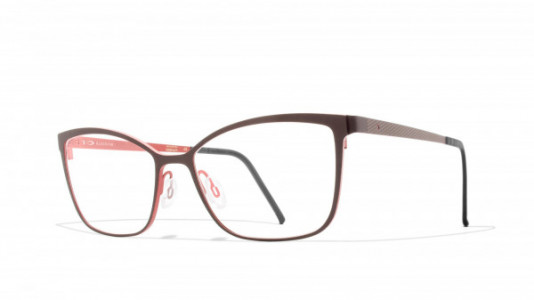 Blackfin Amelie Eyeglasses, MOKA/RED 589