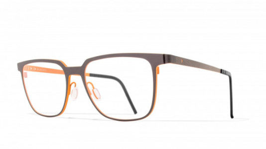 Blackfin Barrington Eyeglasses, Grey & Orange - C684