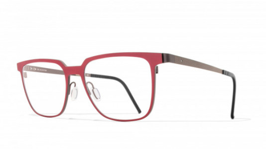 Blackfin Barrington Eyeglasses, Red & Grey - C683
