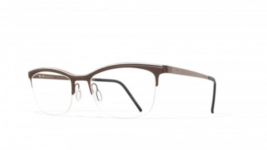 Blackfin Belhaven Eyeglasses, Brown & Titanium - C795