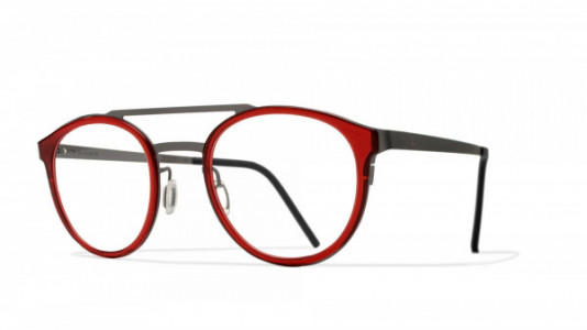 Blackfin Brighton Eyeglasses, Titanium & Red - C657