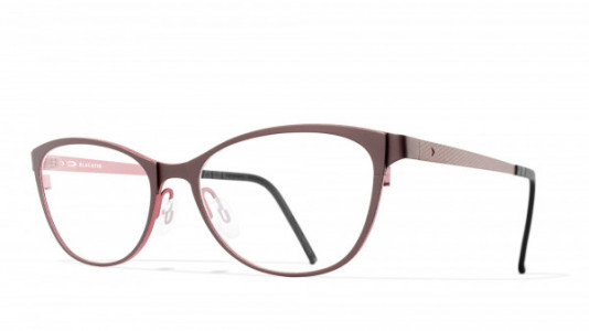 Blackfin Casey Eyeglasses, Moka & Red - C589