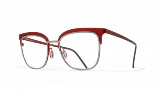 Blackfin Elliott Key Eyeglasses, Silver & Red - C858
