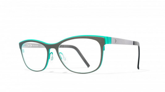 Blackfin Frazier Eyeglasses, Grey & Aqua Green - C596