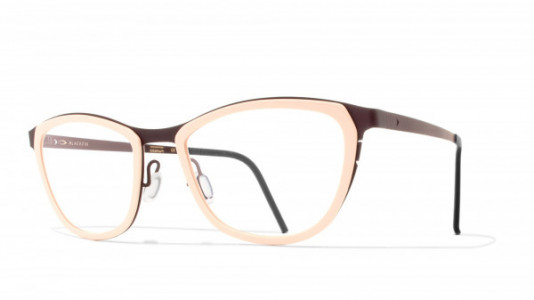 Blackfin Glen Cove Eyeglasses, Moka & Pale Pink - C666