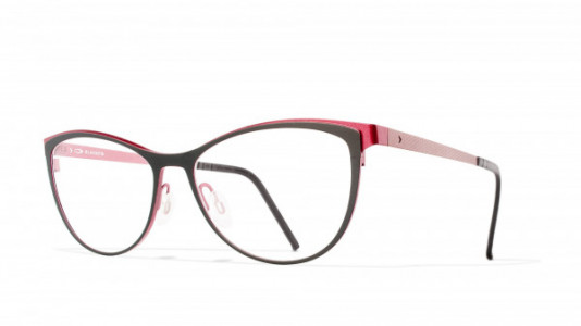 Blackfin Halley Eyeglasses, Black & Red - C611