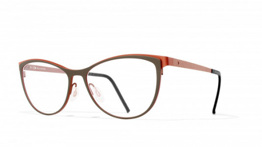 Blackfin Halley Eyeglasses, Grey & Red - C614