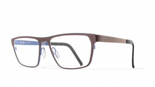 Blackfin Lincoln Eyeglasses, Brown & Blue - C406