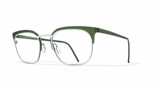 Blackfin Marrowstone Eyeglasses, Silver & Green - C863