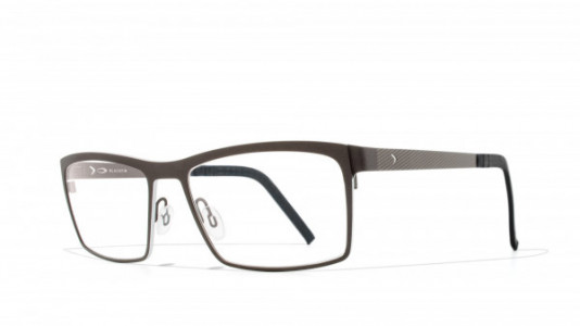 Blackfin Norman Eyeglasses, Brown & Silver - C365