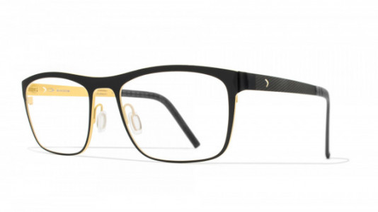 Blackfin Norwood Eyeglasses, Black & Yellow - C828