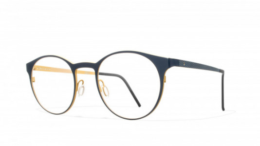 Blackfin Ocean Park Eyeglasses, Blue & Mustard - C588