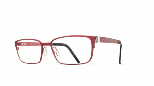 Blackfin Otter Rock Eyeglasses, Red & Titanium - C751