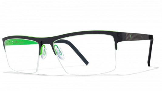 Blackfin Raymond Eyeglasses, GUNMETAL/GREEN 469