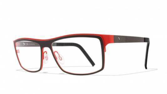Blackfin Seascale Eyeglasses, Gunmetal & Red - C563