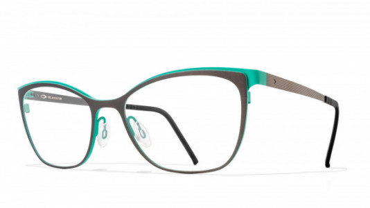 Blackfin Ushuaia Eyeglasses, Grey & Aqua Green - C596