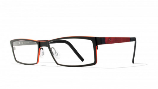 Blackfin Westcott Eyeglasses, Black & Red - C432