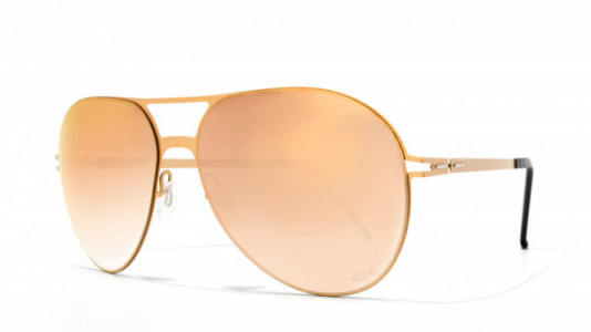Blackfin Brunswick Sunglasses, Matte Gold 597