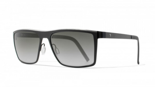 Blackfin Keyport Sunglasses, Black & Silver - C881