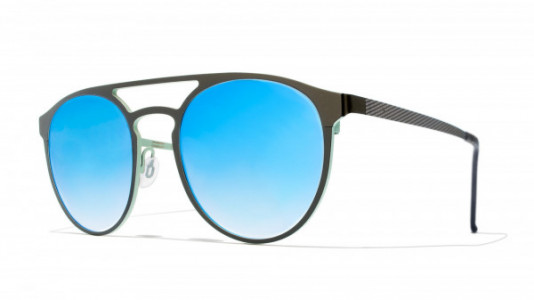 Blackfin Weston Sunglasses, Grey/Pale Green 603