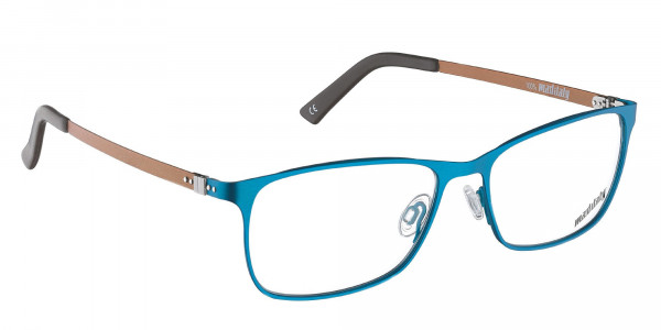 Mad In Italy Core Eyeglasses, Blue/Copper K03
