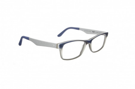 Mad In Italy Enzo Eyeglasses, Ivory/Blue Carbon J14
