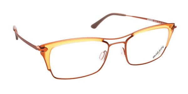 Mad In Italy Orfeo Eyeglasses, Copper & Gold - A02
