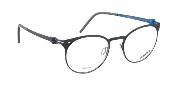 Mad In Italy Pacchero Eyeglasses, Black/Blue G01