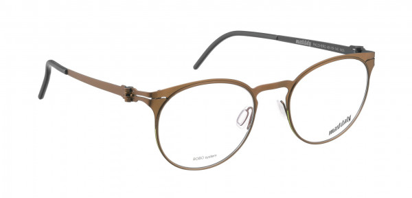 Mad In Italy Pacchero Eyeglasses, Brown/Black M03