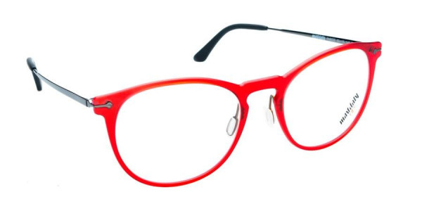 Mad In Italy Paride Eyeglasses, Red - R03