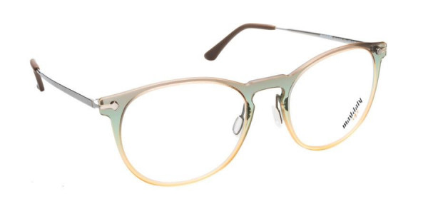 Mad In Italy Paride Eyeglasses, Green & Honey - X02