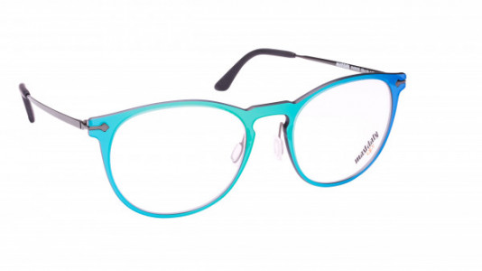 Mad In Italy Paride Eyeglasses, Green & Blue - Z06