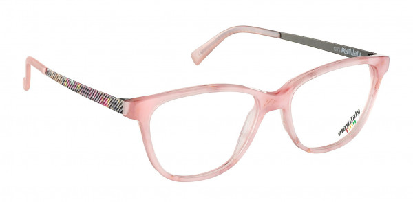 Mad In Italy Primula Eyeglasses, Marble Rose/Multi H02