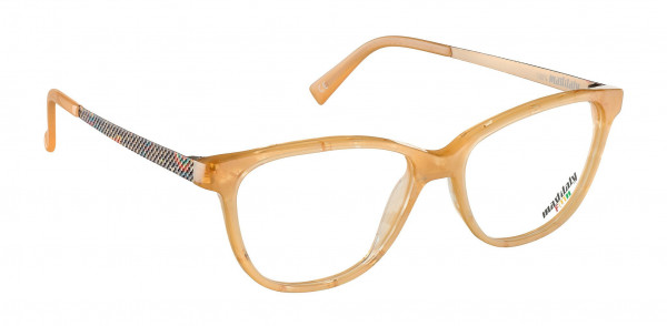 Mad In Italy Primula Eyeglasses, Marble Yellow/Multi Y01