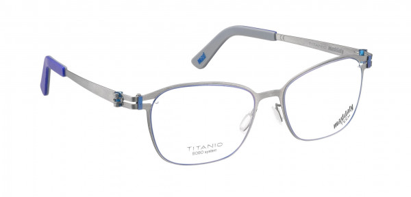 Mad In Italy Sinope Eyeglasses, Grey/Blue B01