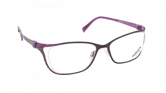 Mad In Italy Surfinia Eyeglasses, Black/Purple R02