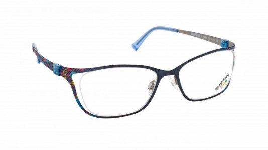 Mad In Italy Surfinia Eyeglasses, Gray/Blue N04