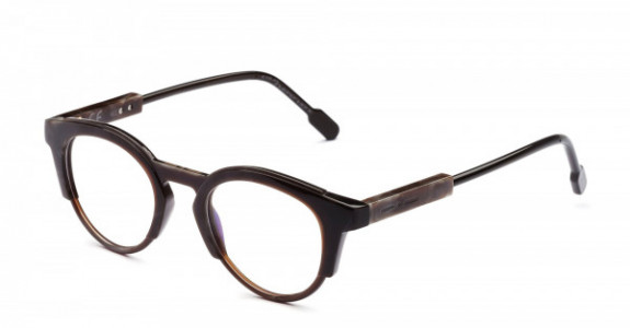 Italia Independent Robin Eyeglasses, Brown Acetate .044.041