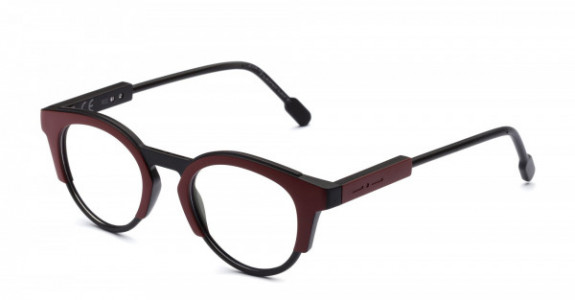 Italia Independent Robin Eyeglasses, Bordeaux/Black .057.009