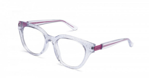 Italia Independent Helena Eyeglasses, Crystal Glitter Glossy Acetate .012.GLT