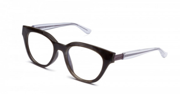 Italia Independent Helena Eyeglasses, Dark Brown Glossy Acetate .044.041