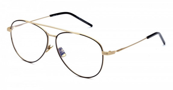 Italia Independent Forrest Eyeglasses, Black/Gold .009.120