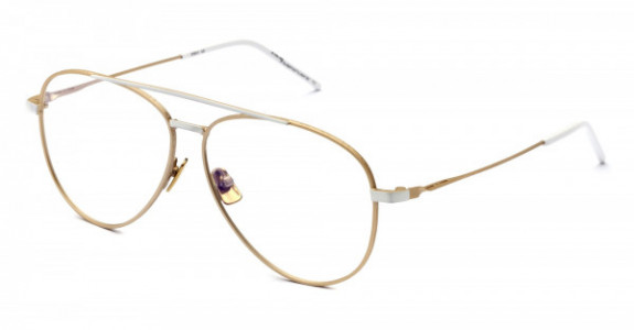Italia Independent Forrest Eyeglasses, Gold/White .120.001